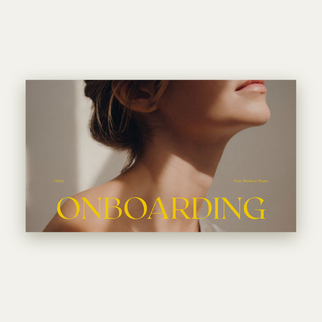 Client Onboarding Template - Muse