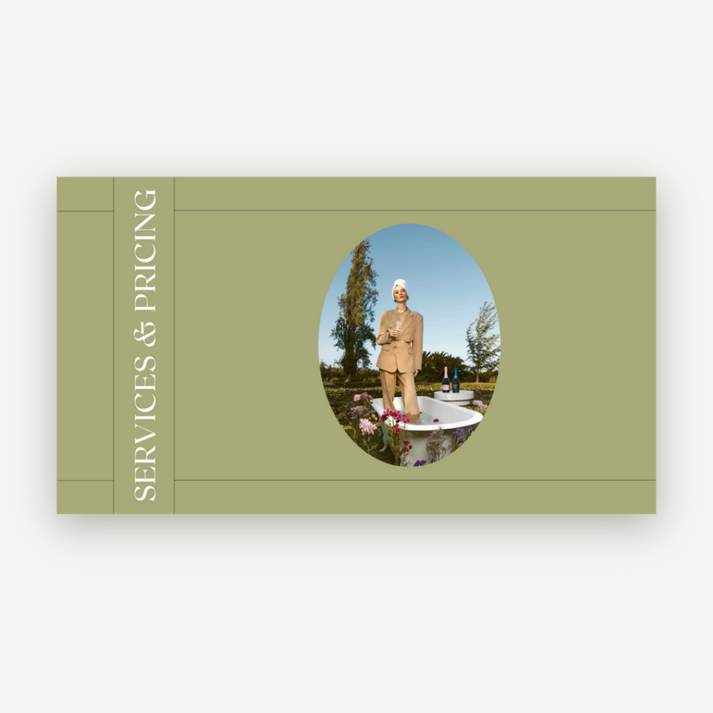 Services & Pricing - Atelier