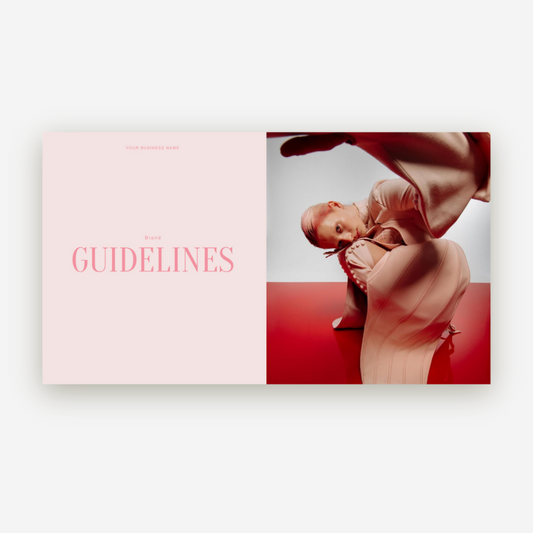 Brand Guidelines Template - Solene