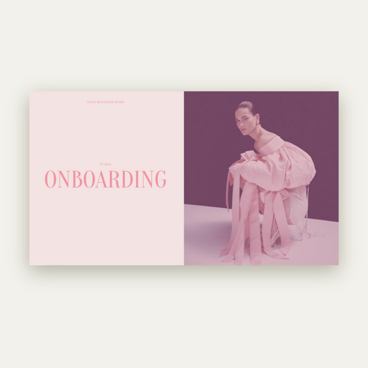 Client Onboarding Template - Solene