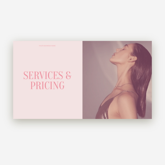 Services & Pricing - Solene
