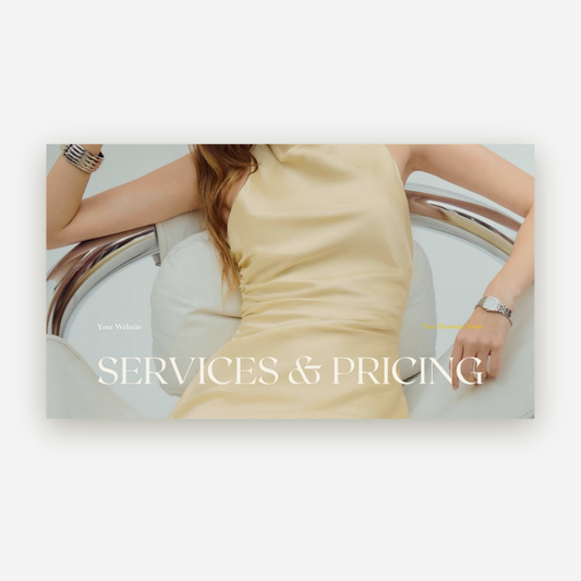 Services & Pricing - Muse